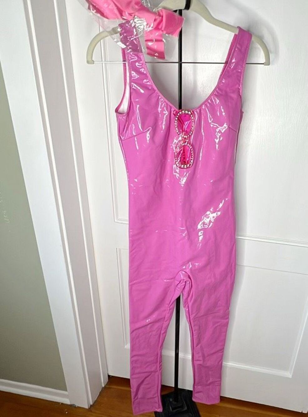 Dolls Kill Tricks n Treats Barbie Cat Suit Pink Halloween Costume Size Small Nwt